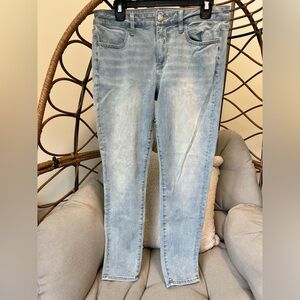 American eagle 12 short high waisted skinny jeans